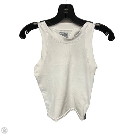 Athletic Tank Top By Athleta In Ivory, Size: S