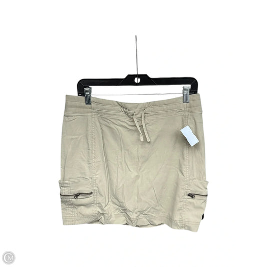 Athletic Skort By Athleta In Tan, Size: 12