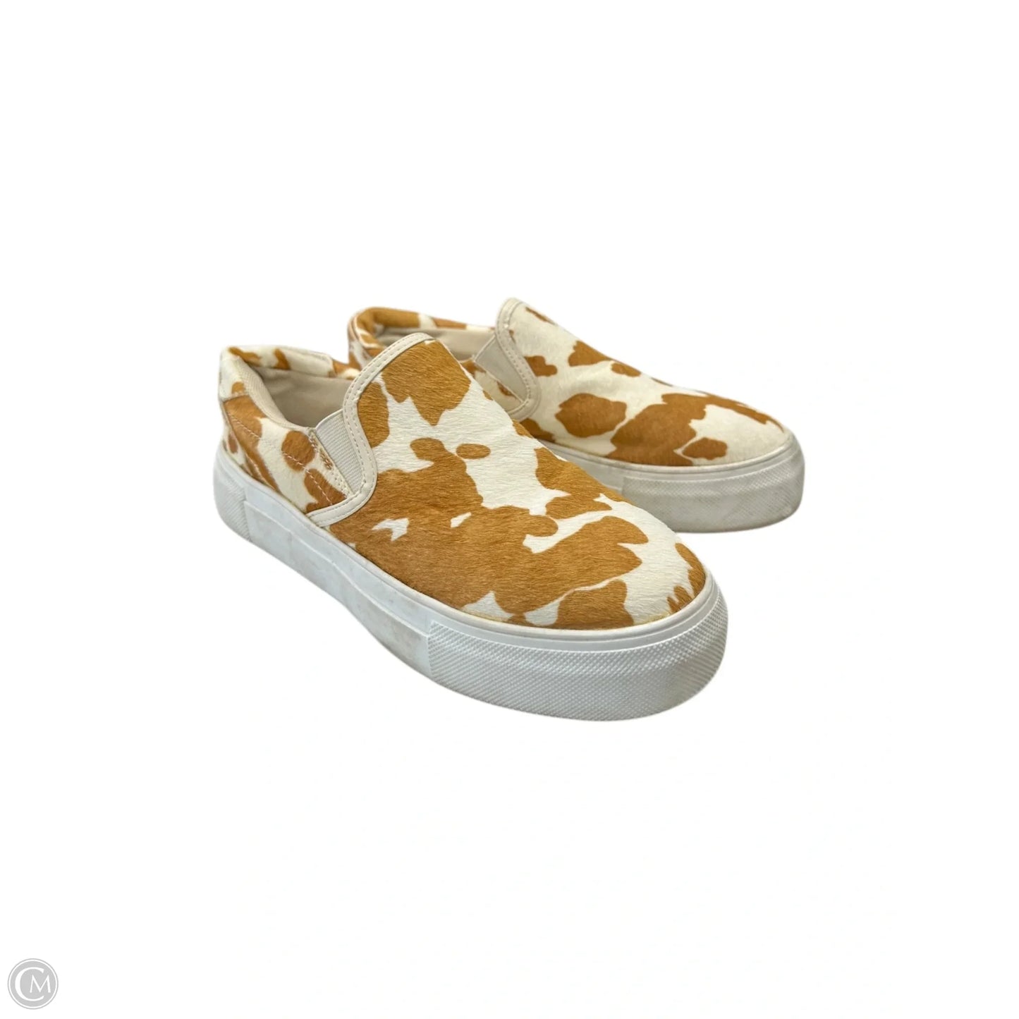 Shoes Sneakers By Matisse In Cream & Orange, Size: 6