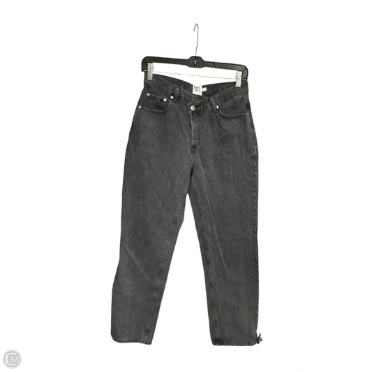 Jeans Straight By Princess Polly In Grey, Size: 4