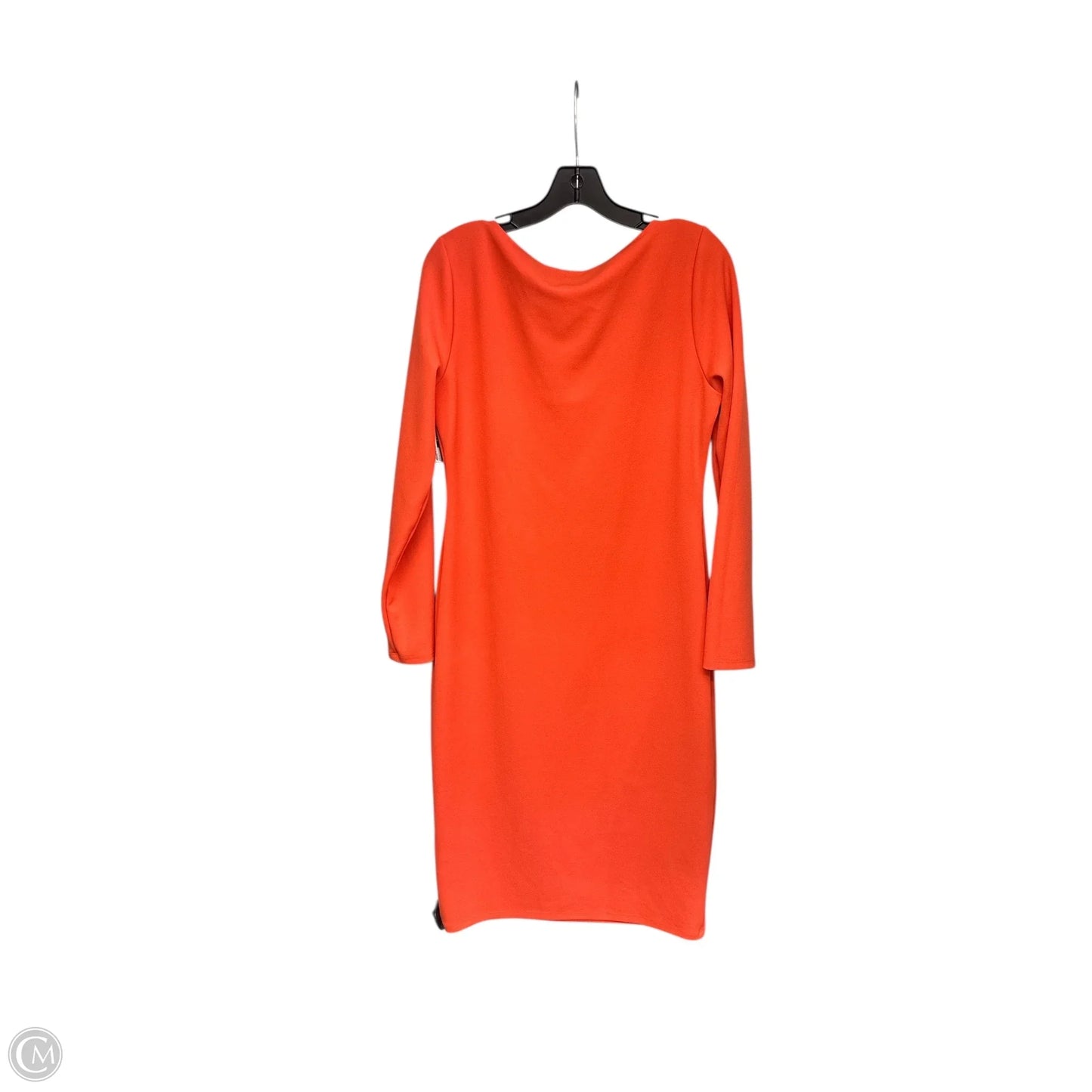 Dress Casual Short By H&m In Orange, Size: L