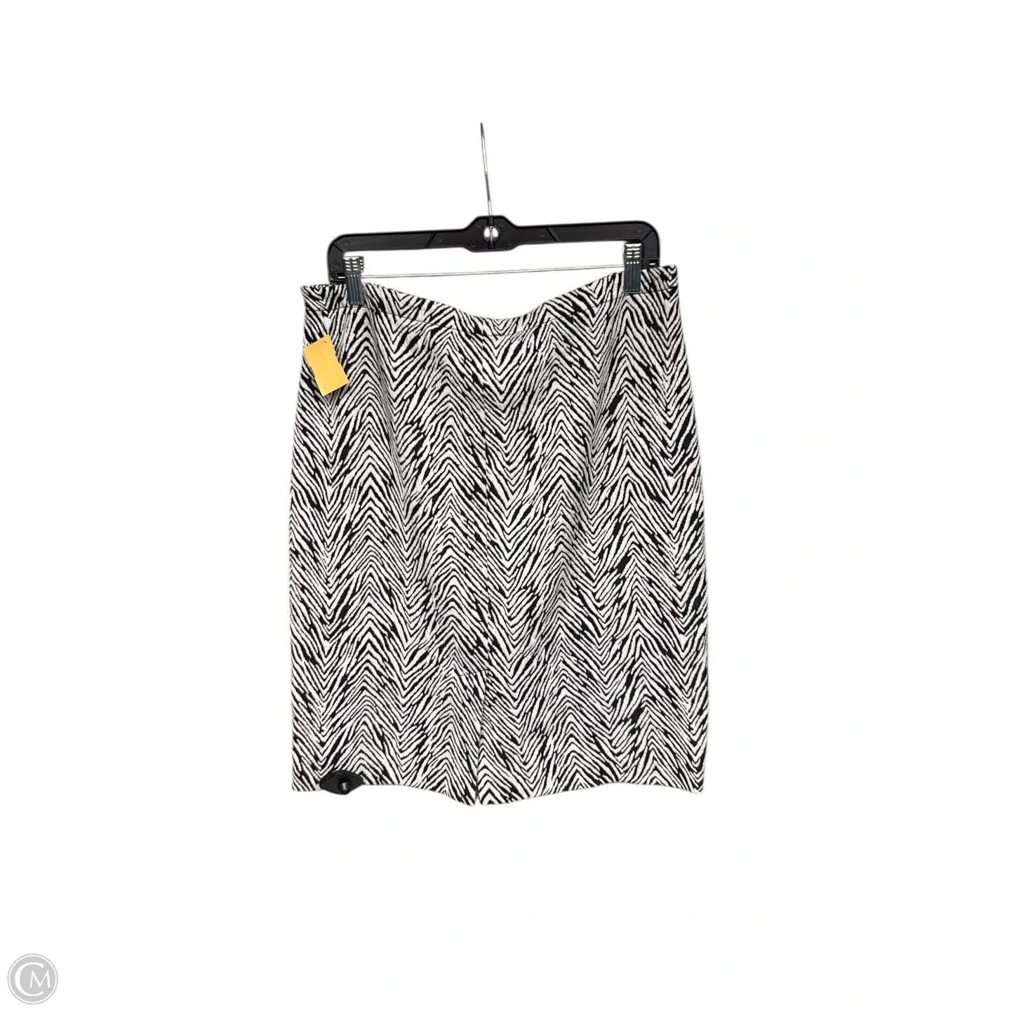Skirt Mini & Short By Vince Camuto In Black & White, Size: M