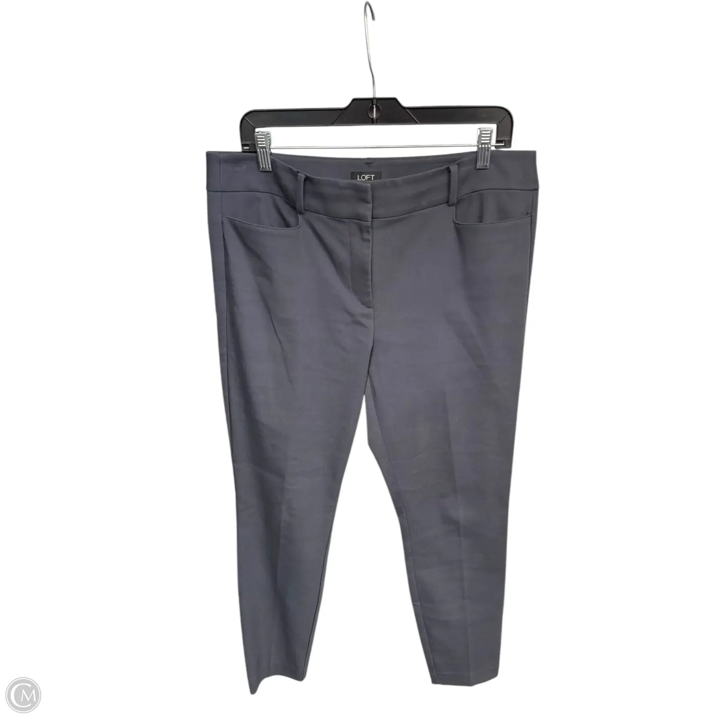 Pants Dress By Loft In Grey, Size: 12