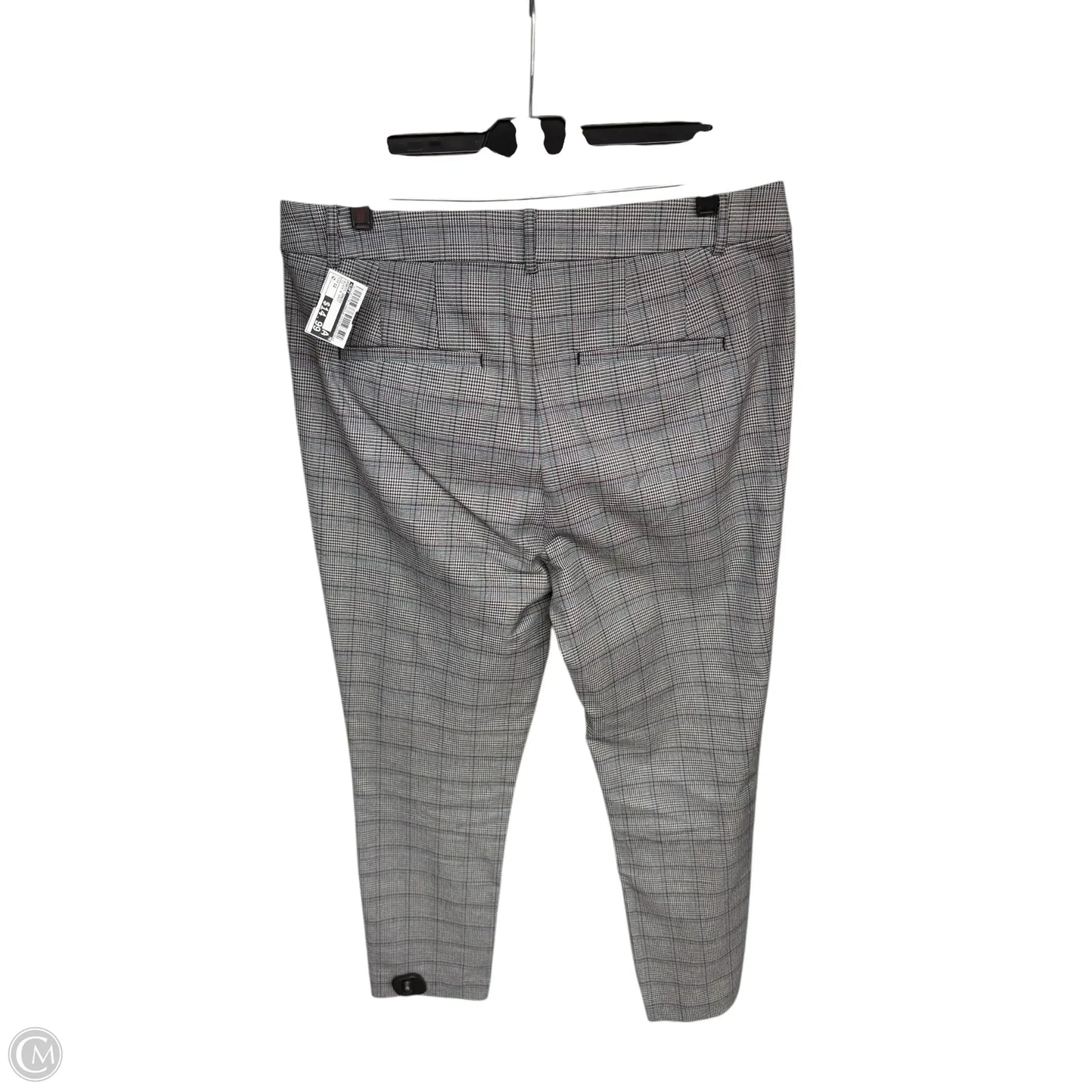 Pants Dress By Loft In Black & Grey, Size: 12