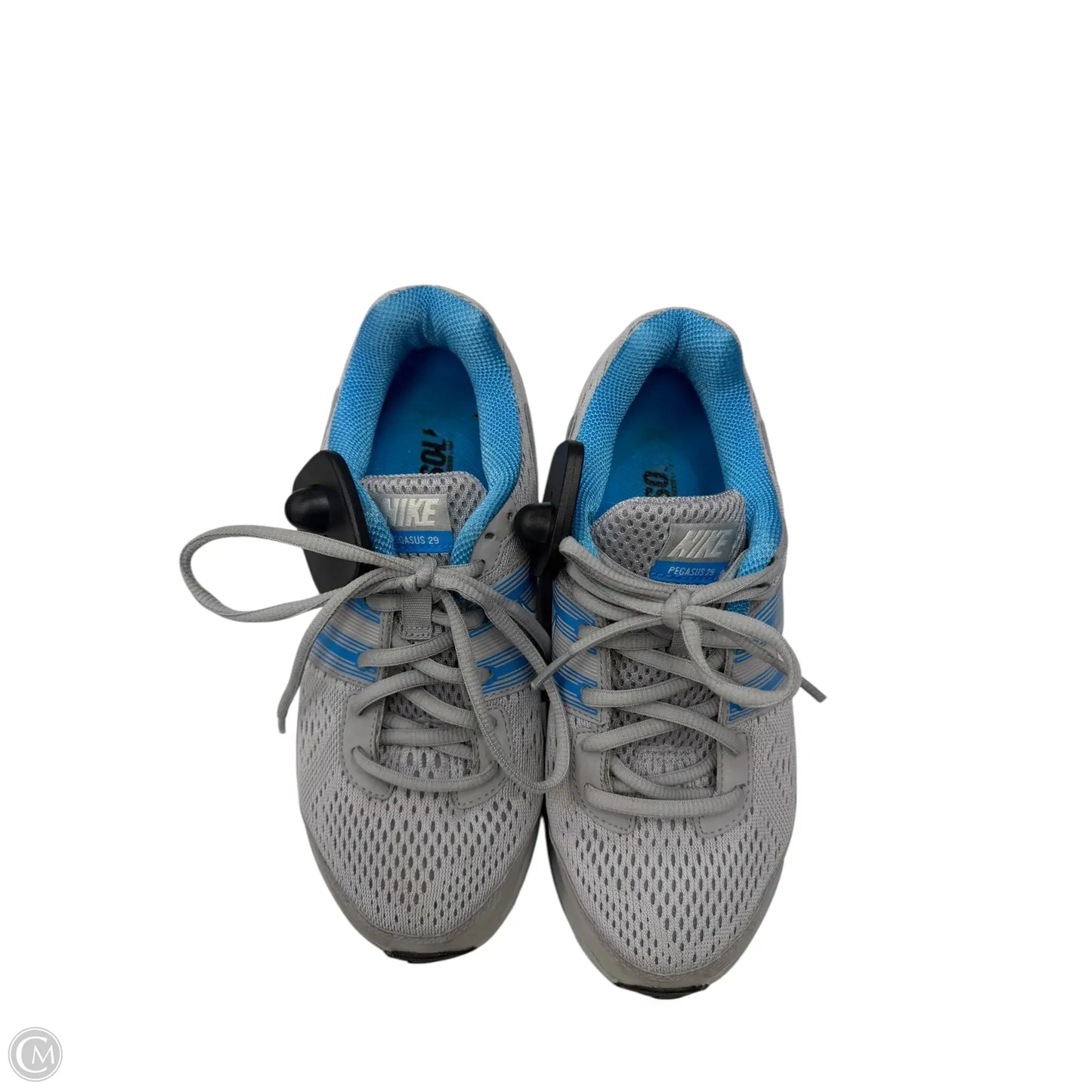 Shoes Athletic By Nike Apparel In Blue & Grey, Size: 6