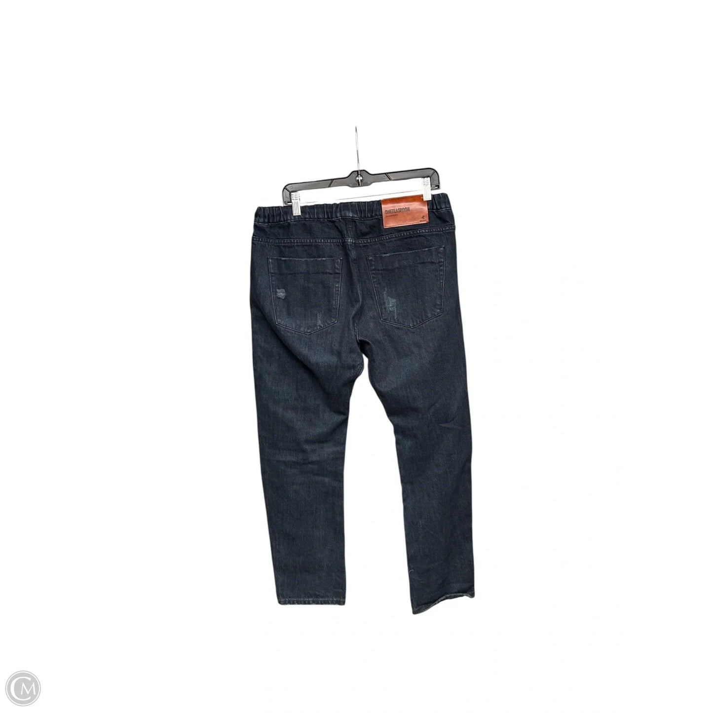 Jeans Wide Leg By Clothes Mentor In Blue Denim, Size: L