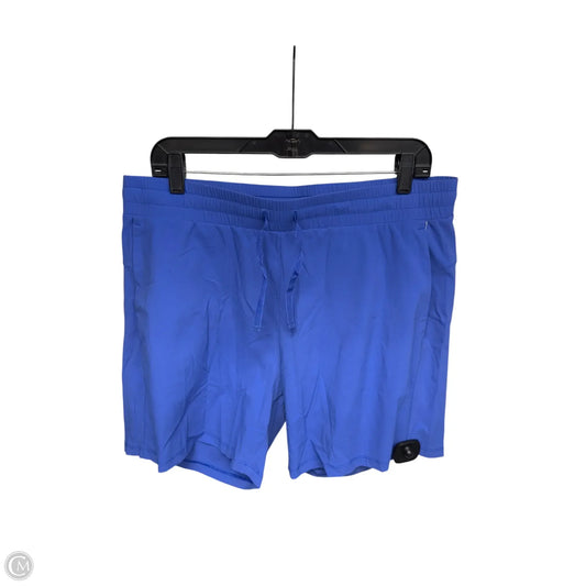 Athletic Shorts By Tuff Athletics In Blue Denim, Size: Xl
