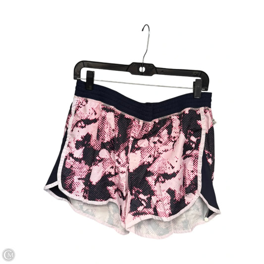 Athletic Shorts By Champion In Brown & Pink, Size: L