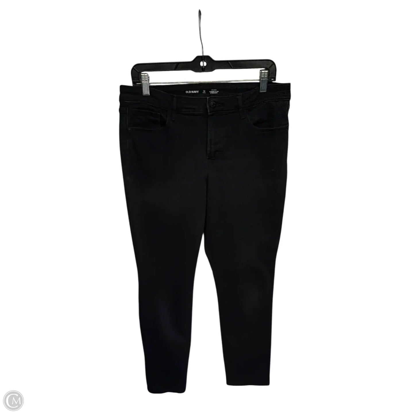 Jeans Straight By Old Navy In Black, Size: 12l