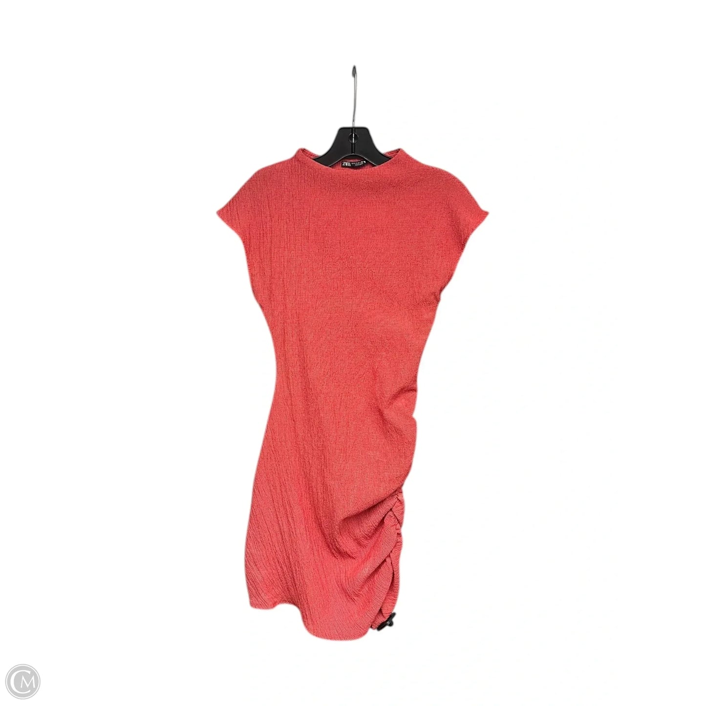 Dress Casual Short By Zara In Red, Size: M