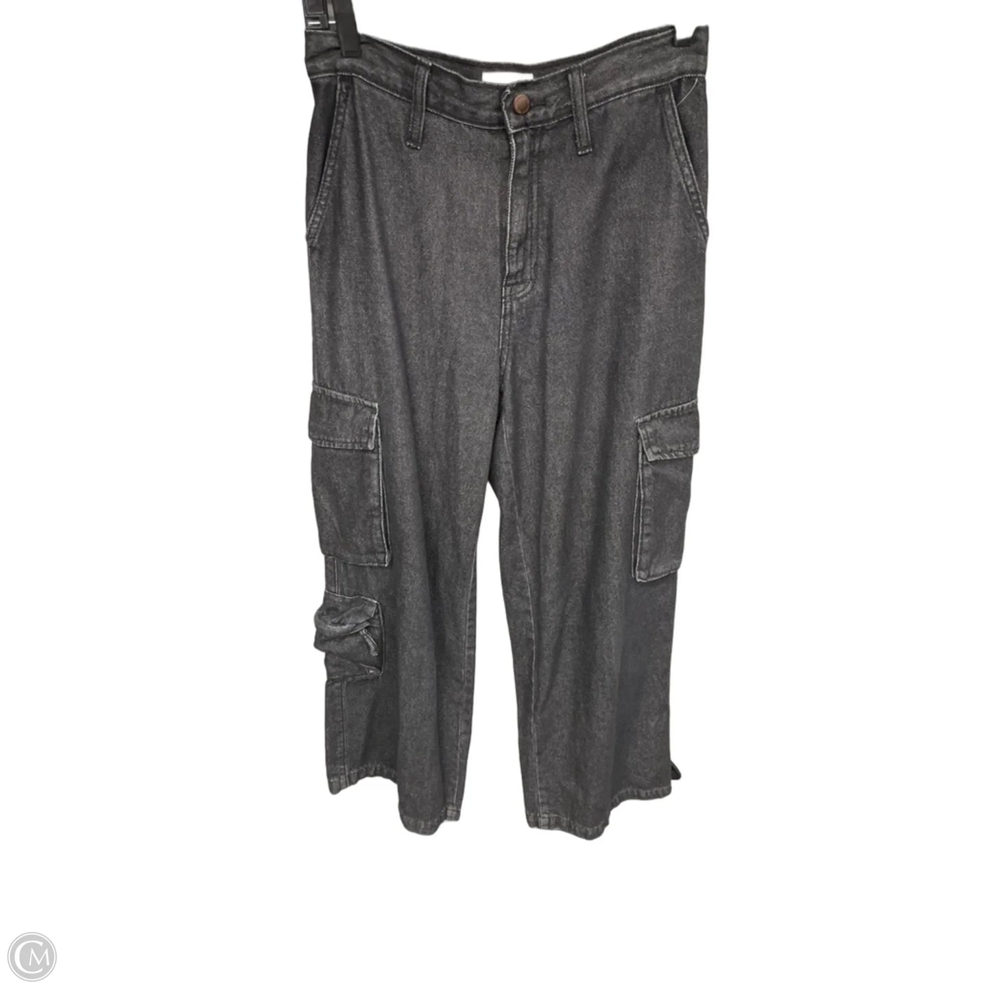 Jeans Wide Leg By Universal Thread In Black, Size: 4