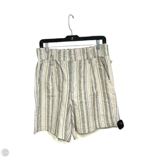 Shorts By Jag In Cream & Grey, Size: 8