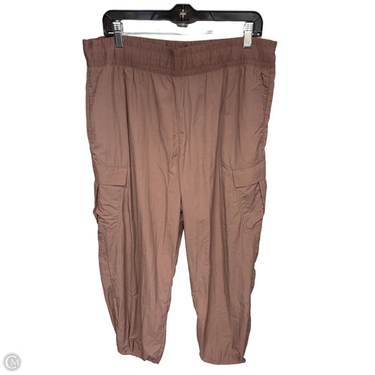 Athletic Pants By All In Motion In Brown, Size: Xl