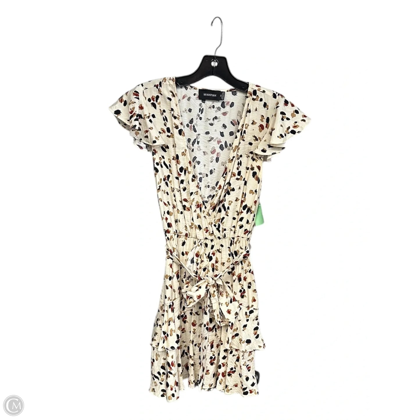 Dress Casual Short By Minkpink In Black & Cream, Size: Xs