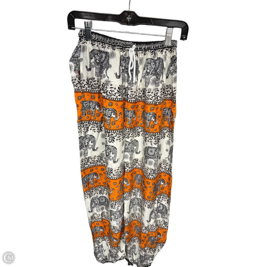 Pants Other By Clothes Mentor In Black & Orange, Size: Xs