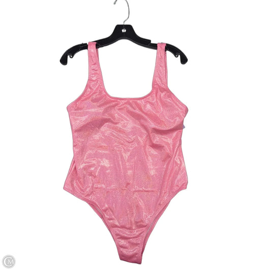 Swimsuit By Clothes Mentor In Pink, Size: Xl