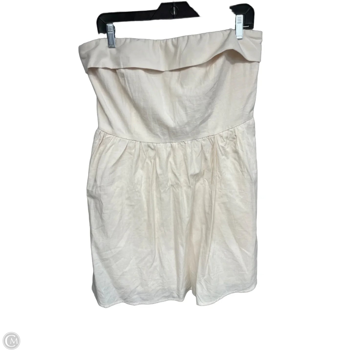Dress Casual Short By Zesica In Cream, Size: Xl