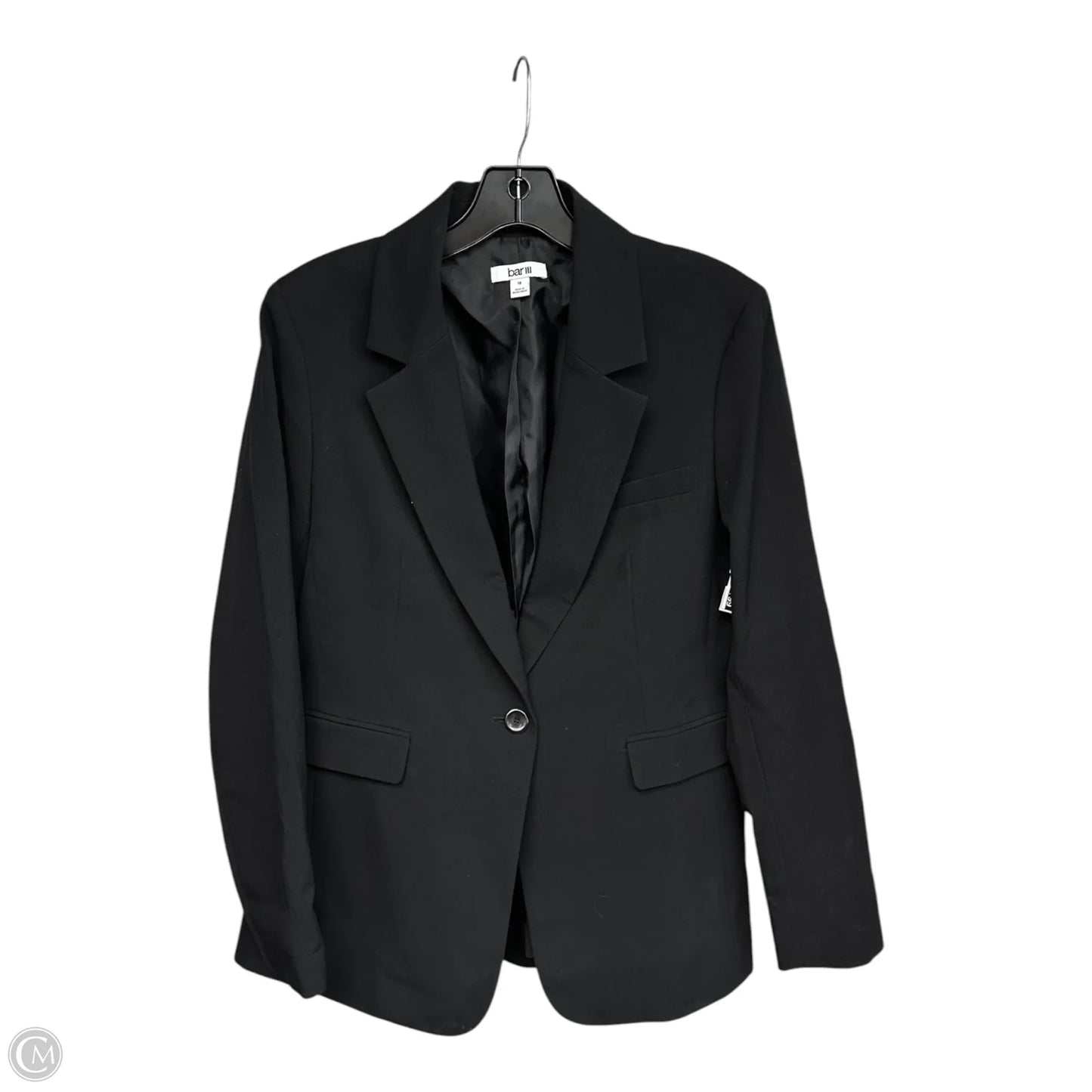 Blazer By Bar Iii In Black, Size: 10