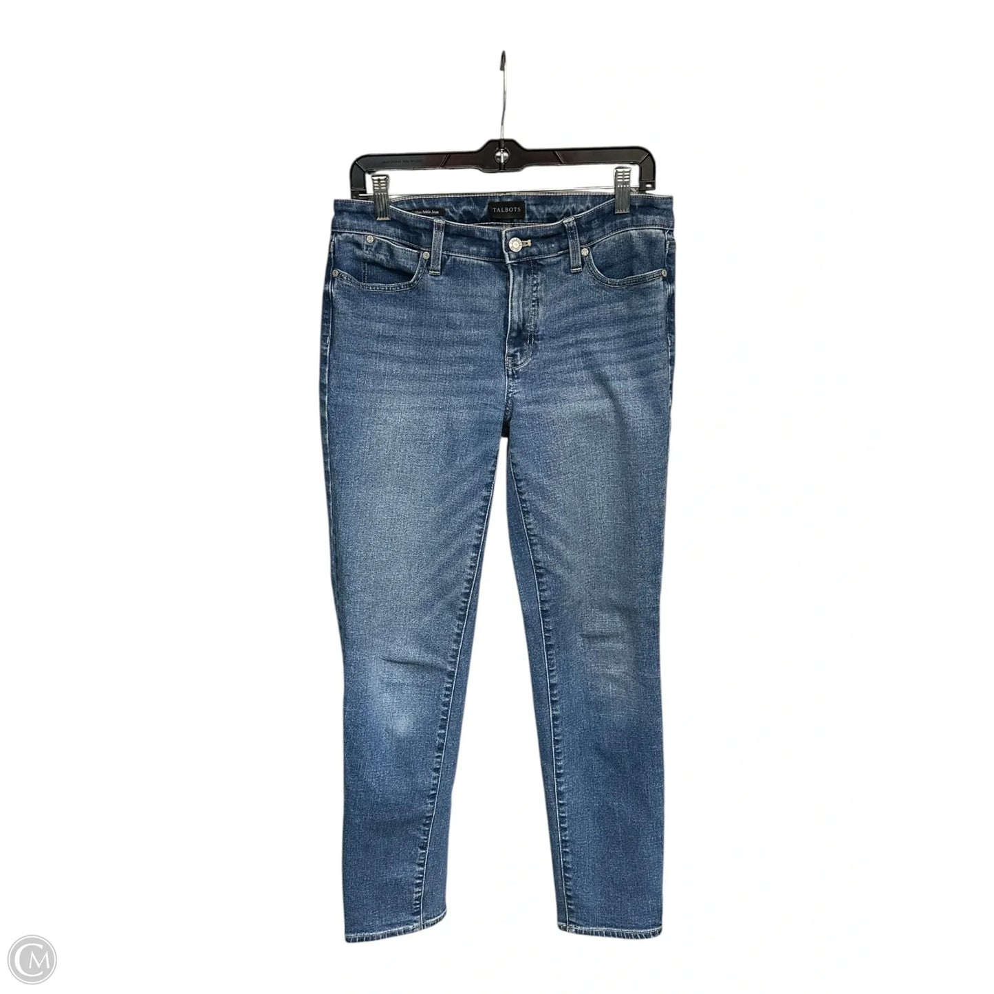 Jeans Cropped By Talbots In Blue Denim, Size: 4