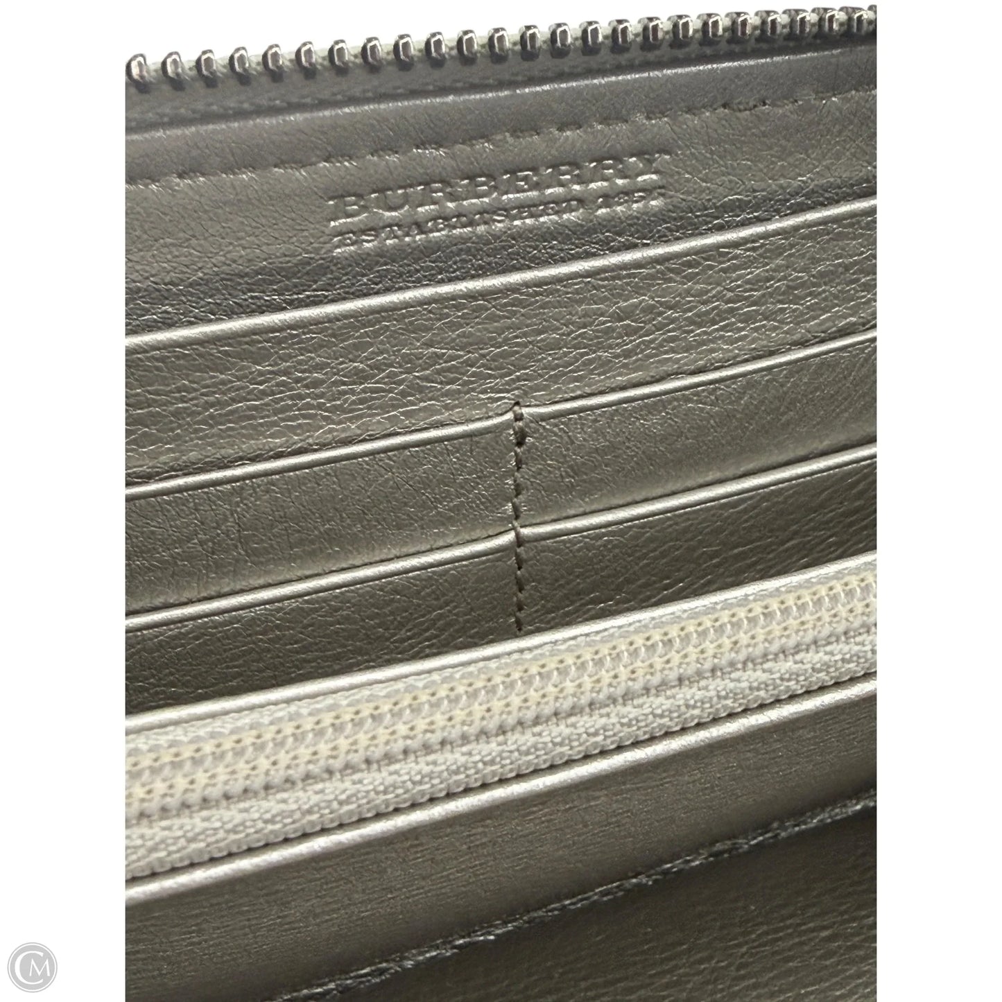 Wallet Luxury Designer By Burberry, Size: Large