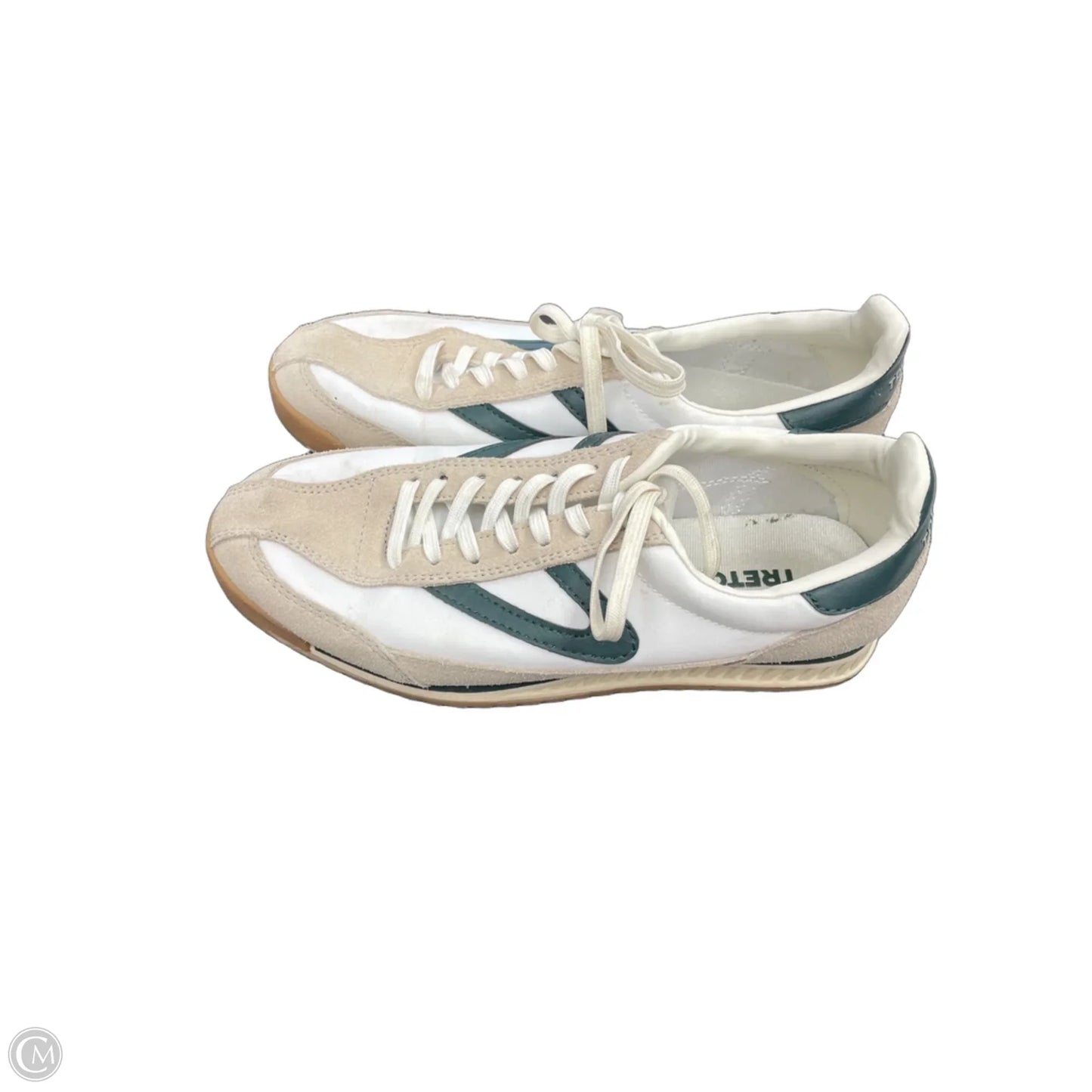 Shoes Athletic By Tretorn In Green & White, Size: 7
