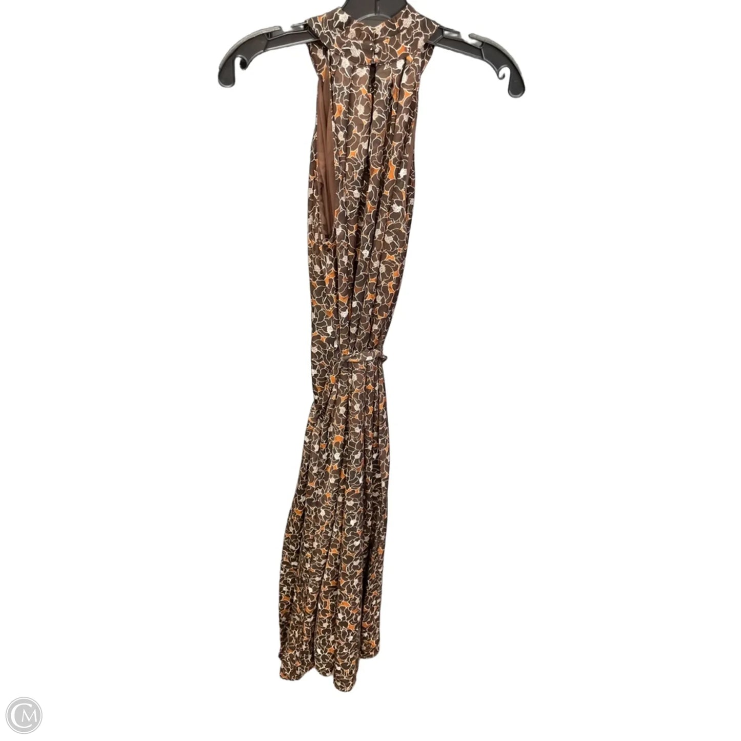 Dress Casual Maxi By Banana Republic In Brown, Size: Xs
