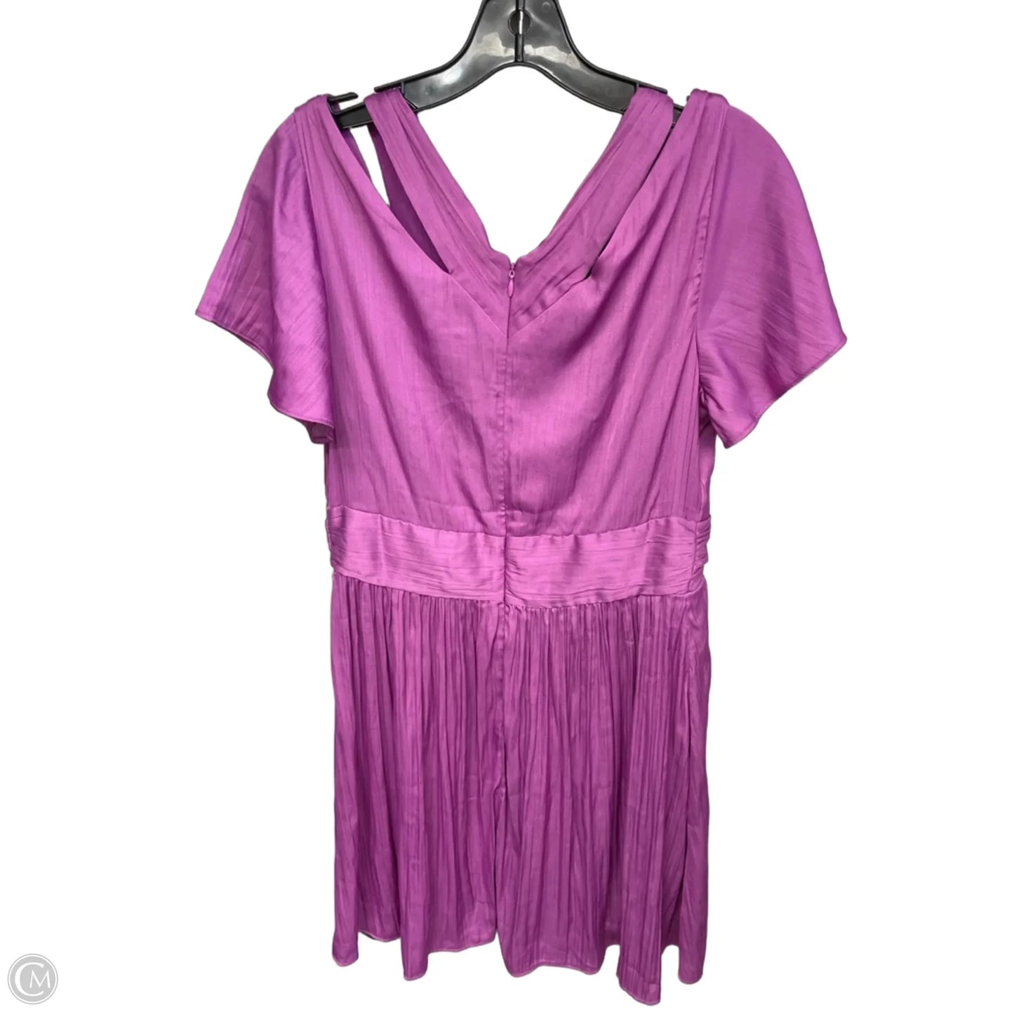 Dress Casual Short By Anthropologie In Purple, Size: 8
