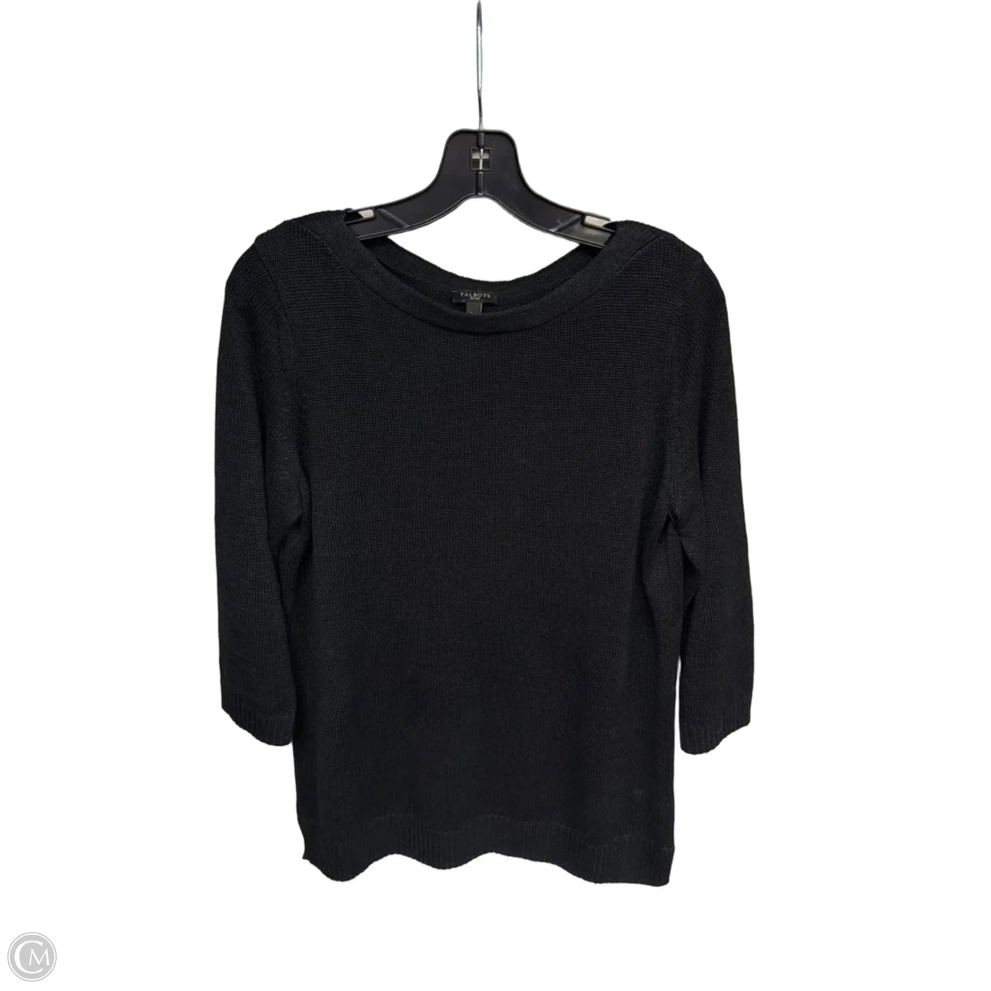 Sweater By Talbots In Black, Size: Lp