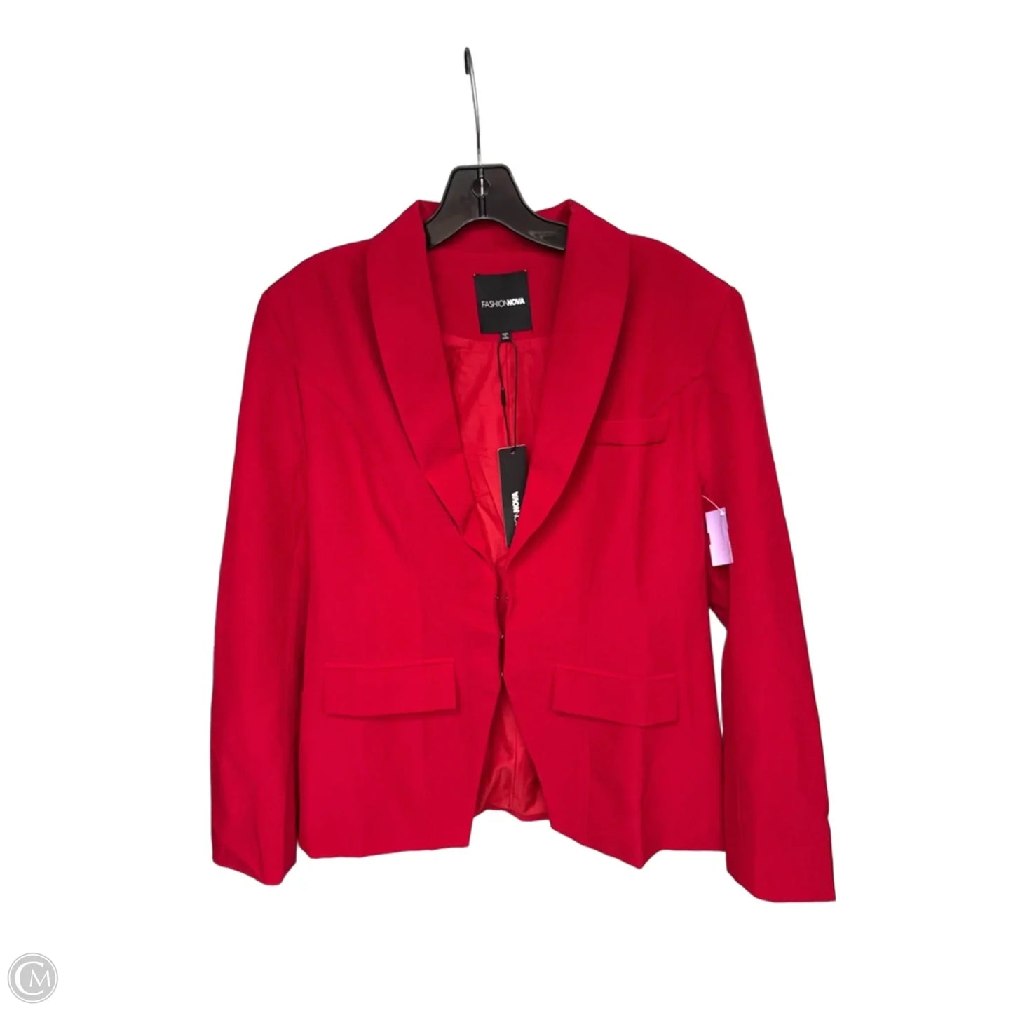 Blazer By Fashion Nova In Red, Size: M
