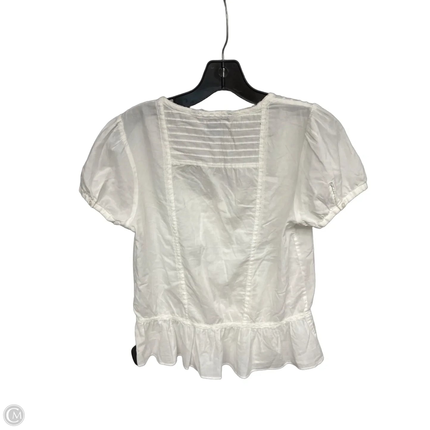 Top Short Sleeve Luxury Designer By Marc Jacobs In White, Size: 8