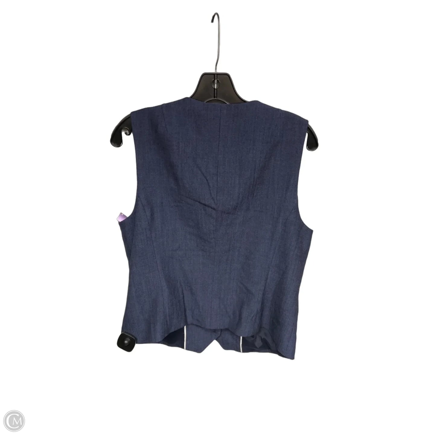 Top Sleeveless By Banana Republic In Blue, Size: 12