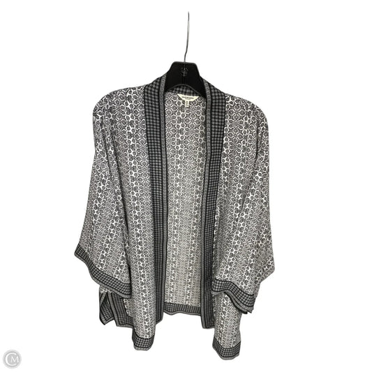 Shawl By Max Studio In Black & White, Size: 2x