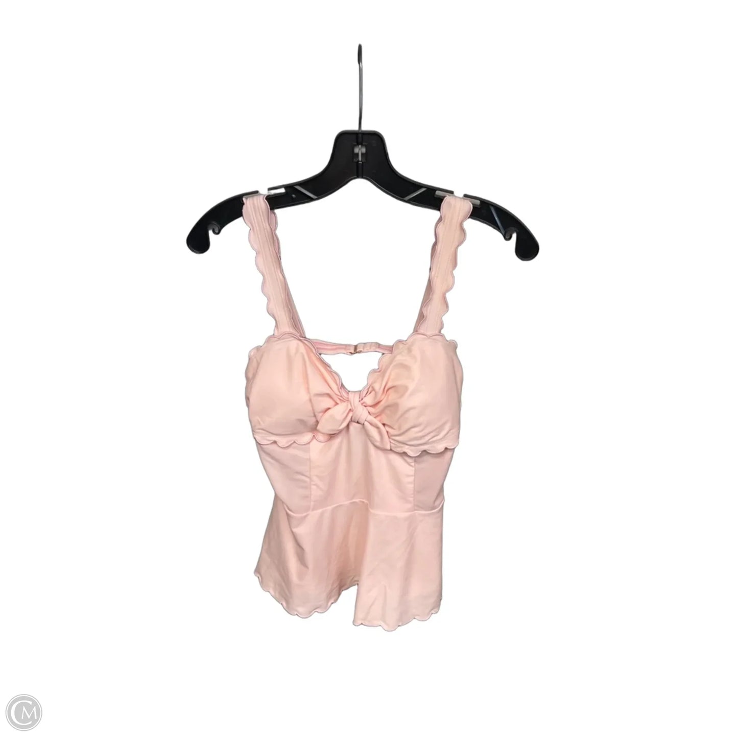 Swimsuit Top By Betsey Johnson In Pink, Size: M