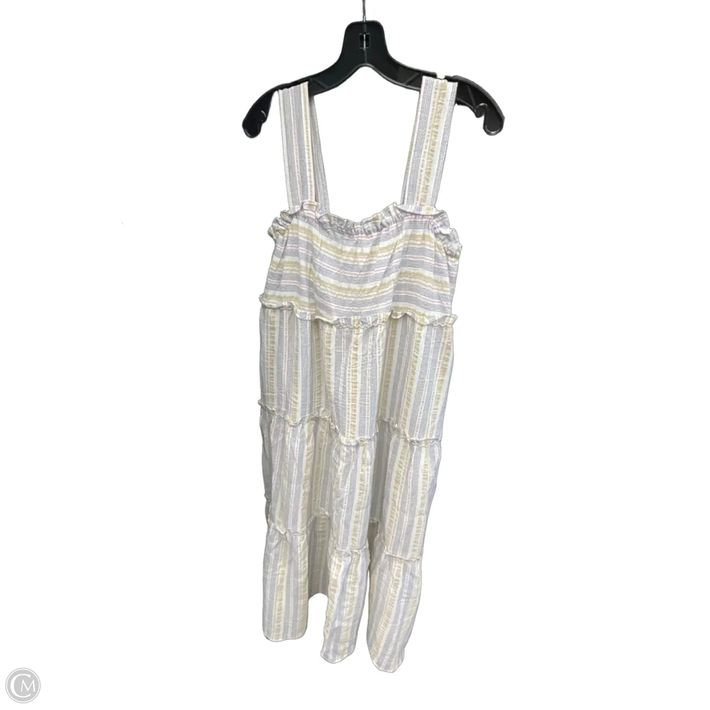 Dress Casual Maxi By Max Studio In Striped Pattern, Size: M