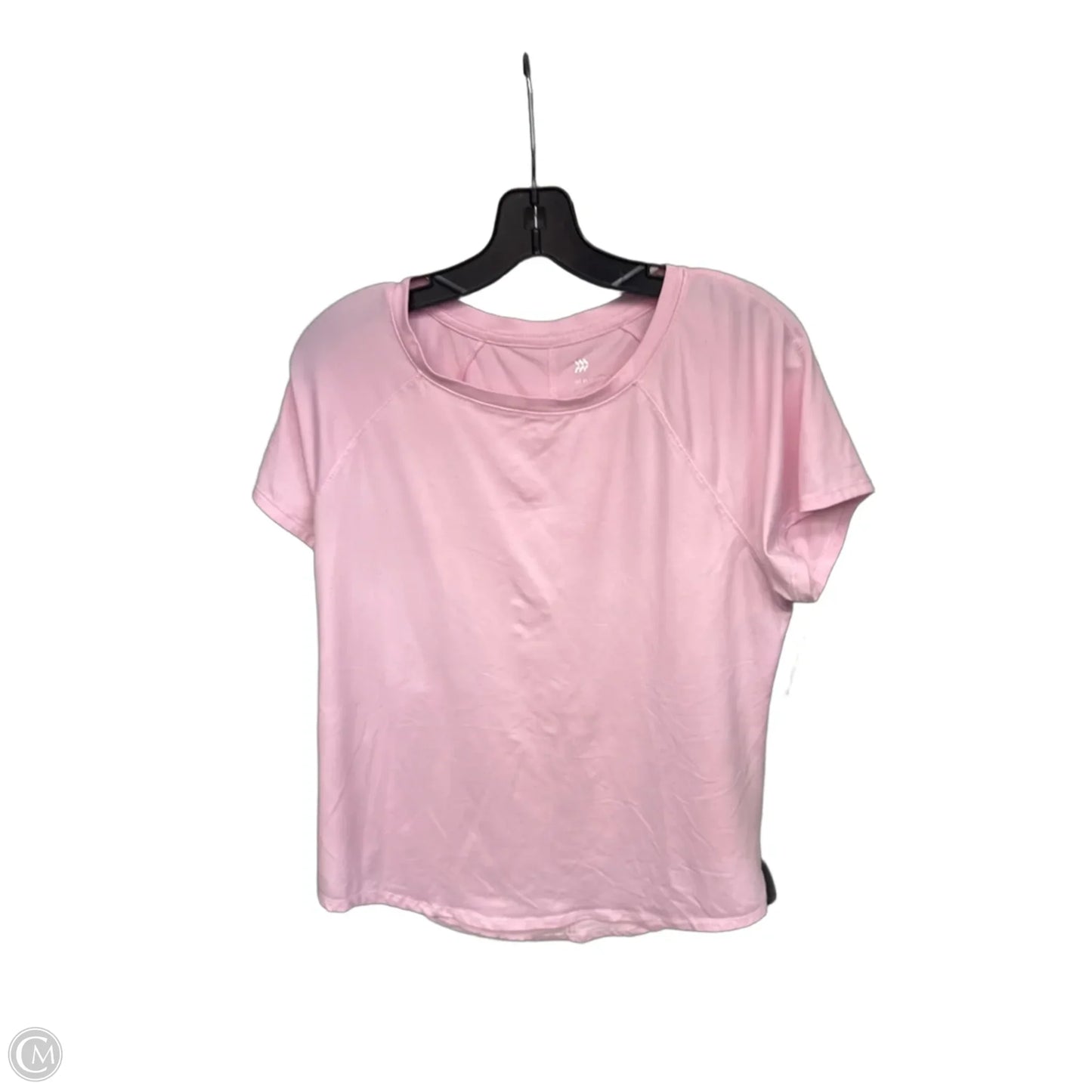 Athletic Top Short Sleeve By All In Motion In Pink, Size: L