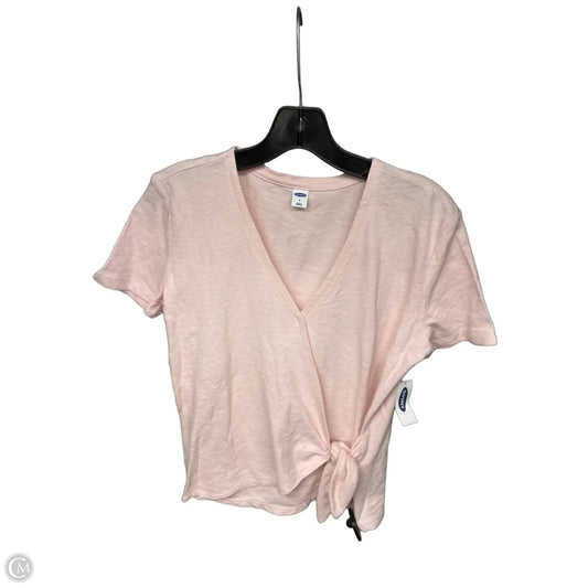 Top Short Sleeve By Old Navy In Pink, Size: S
