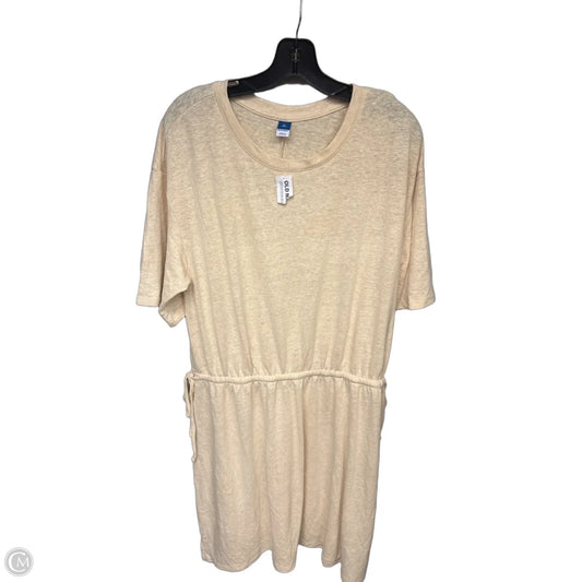 Dress Casual Short By Old Navy In Tan, Size: Xl