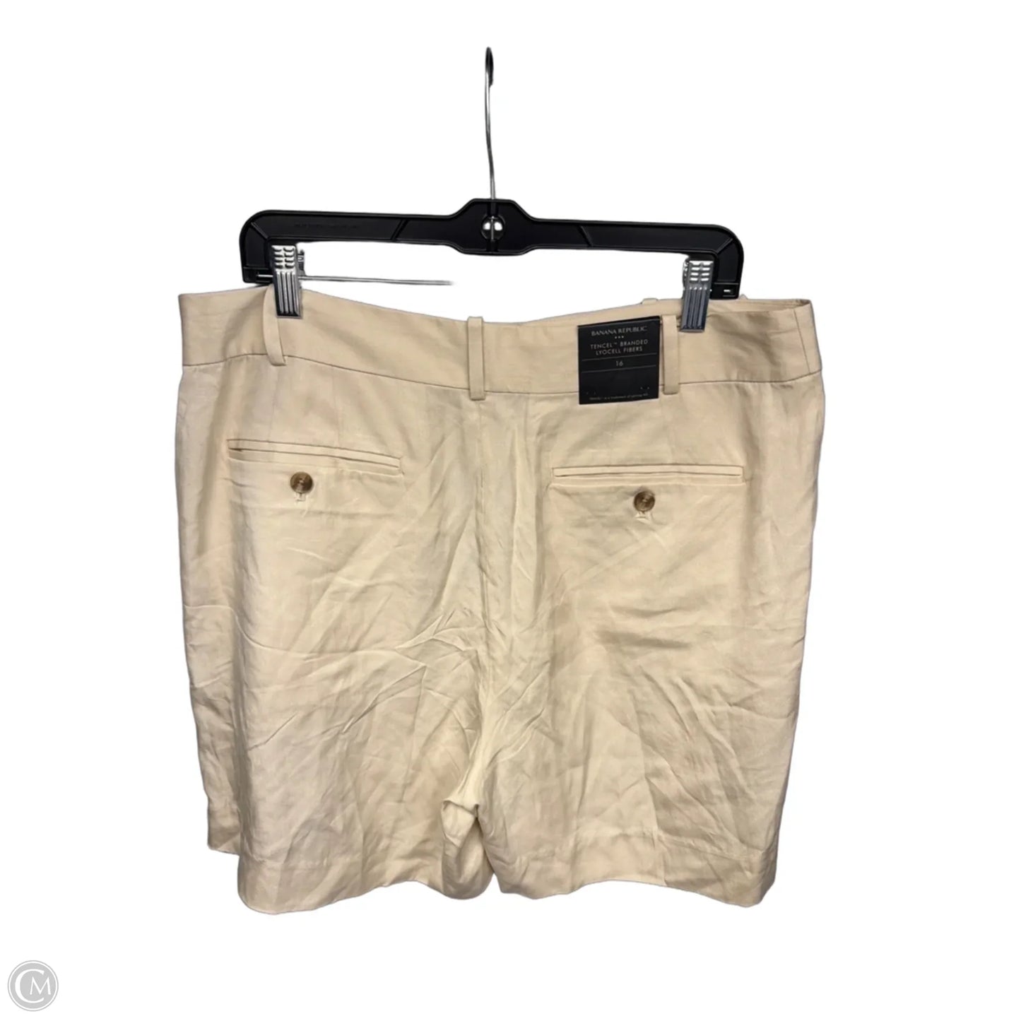 Shorts By Banana Republic In Beige, Size: 16