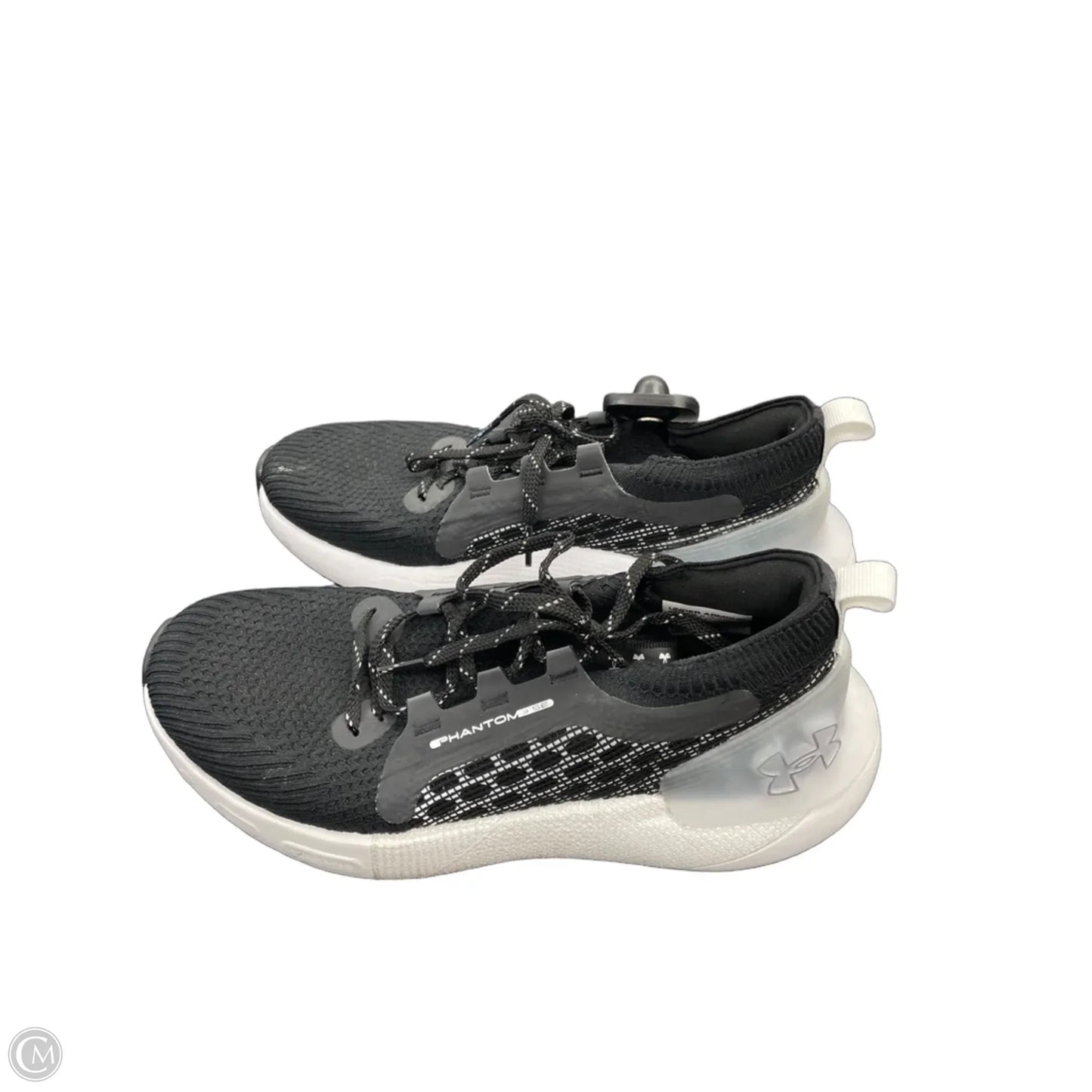Shoes Athletic By Under Armour In Black & White, Size: 8