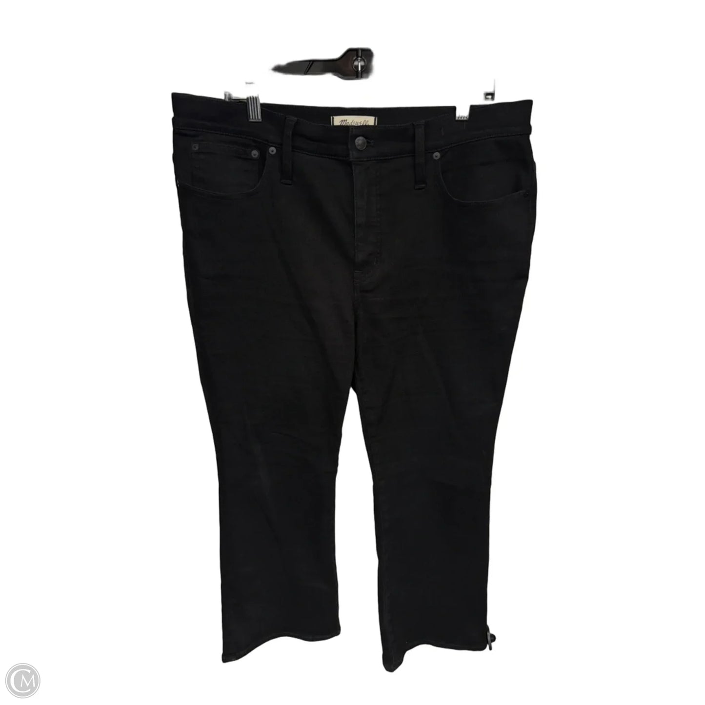 Jeans Boot Cut By Madewell In Black, Size: 16