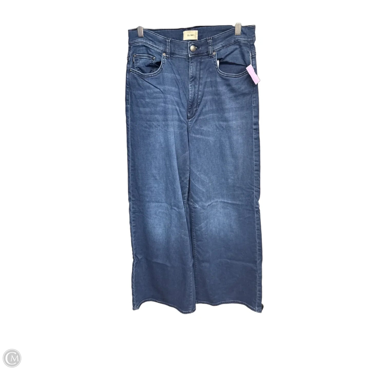 Jeans Wide Leg By Dl1961 In Blue Denim, Size: 10