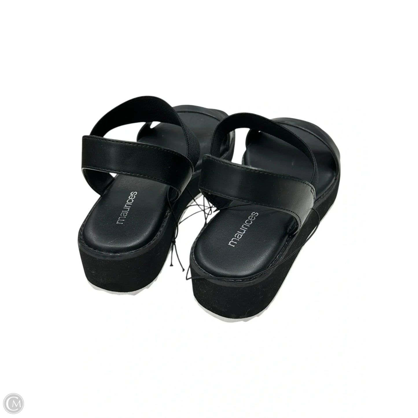 Sandals Flats By Maurices In Black, Size: 8