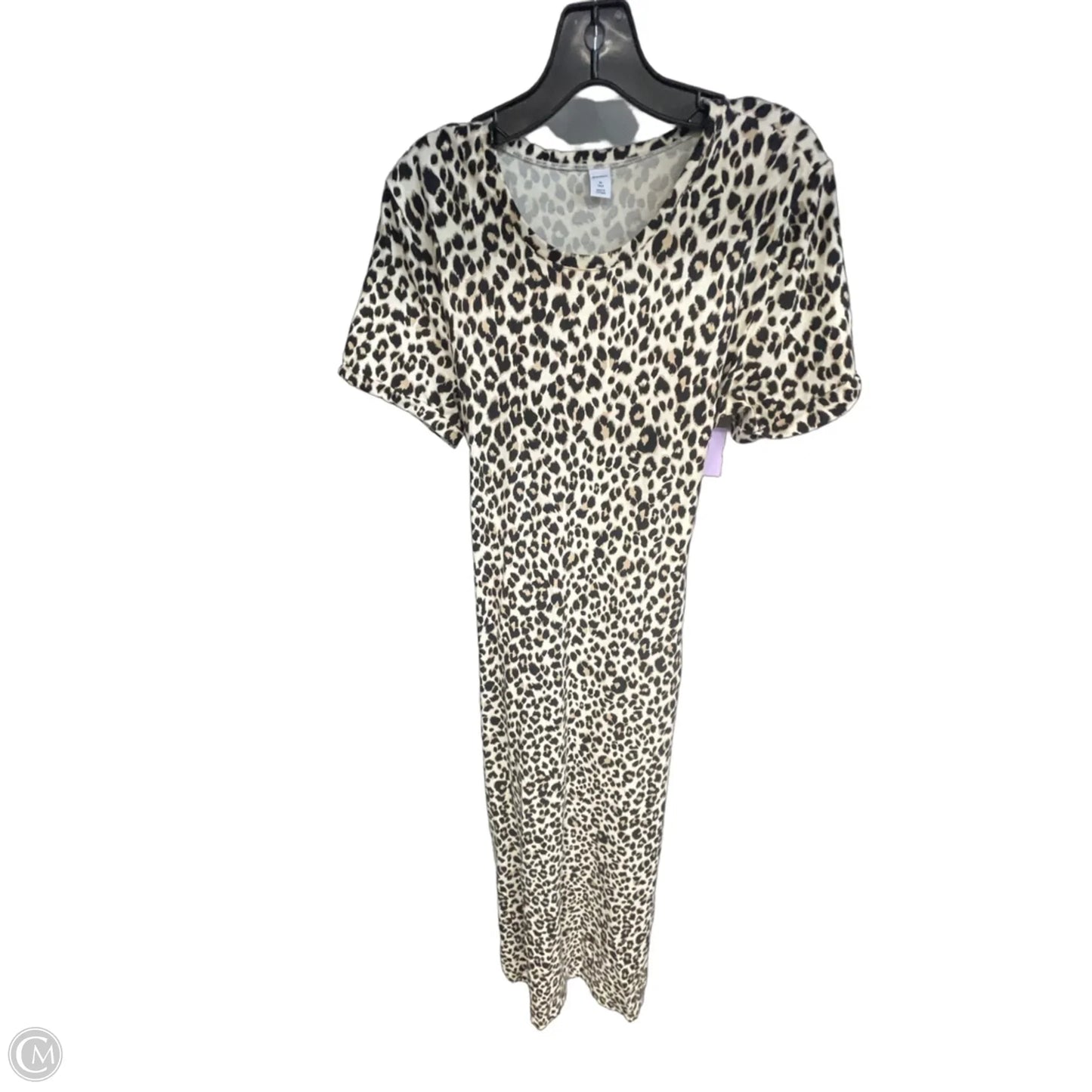 Dress Casual Maxi By Old Navy In Animal Print, Size: M