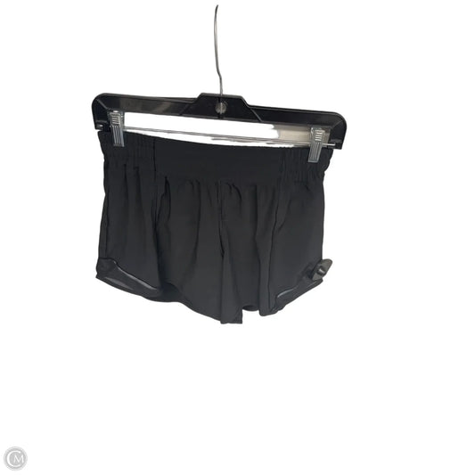 Athletic Shorts By Lululemon In Black, Size: 8