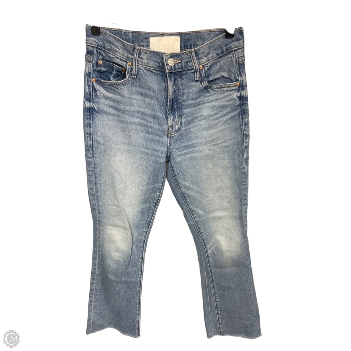 Jeans Cropped By Mother In Blue Denim, Size: 2