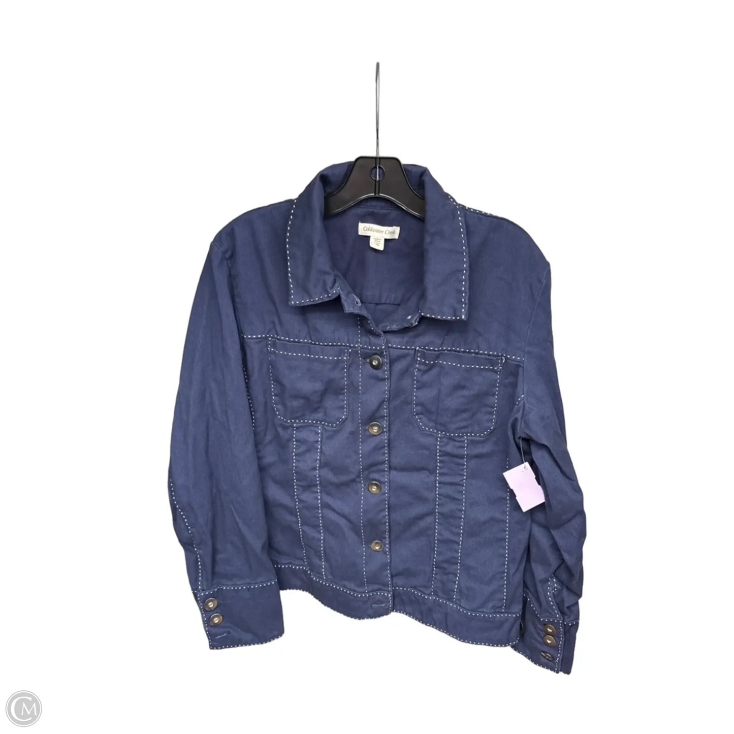 Jacket Other By Coldwater Creek In Blue, Size: 16