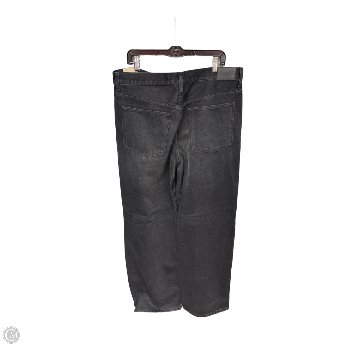 Jeans Wide Leg By Madewell In Black, Size: 10