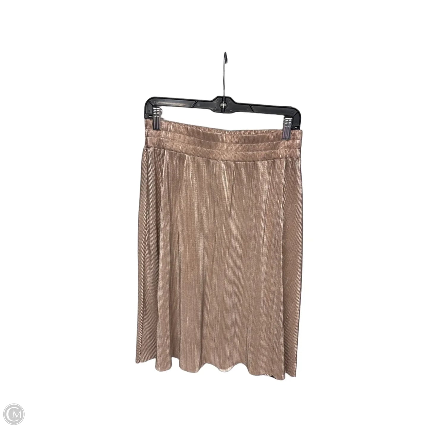 Skirt Mini & Short By Clothes Mentor In Gold, Size: M