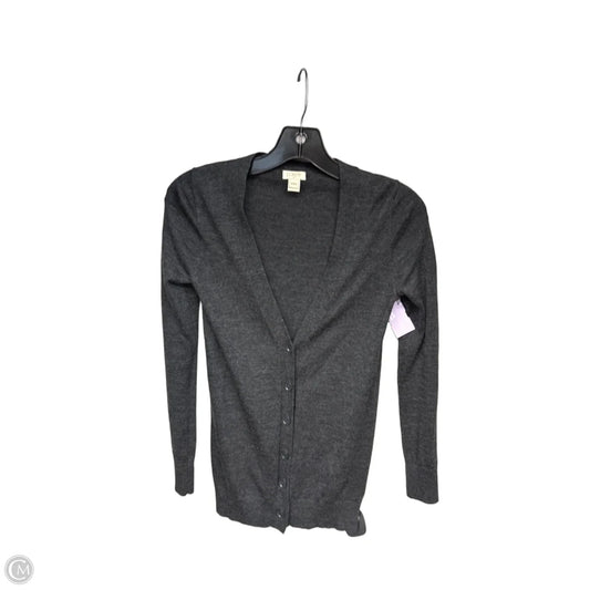 Cardigan By J. Crew In Grey, Size: Xxs