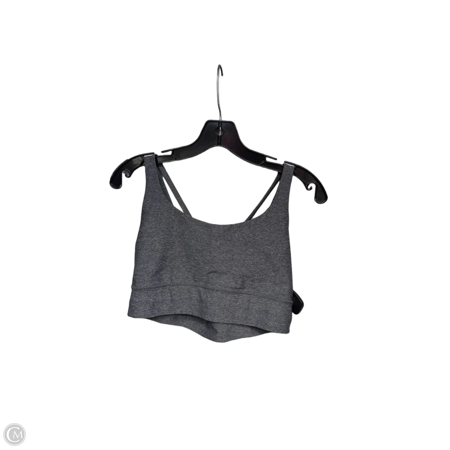 Athletic Bra By Lululemon In Grey, Size: 10